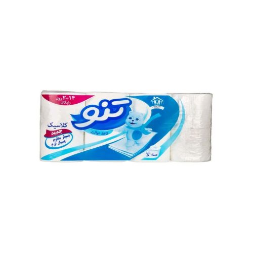 دستمال توالت تنو 16 عددی