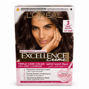 رنگ مو لورال شماره 3